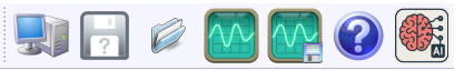The MotionMonitor xGen Main Toolbar with AI Assist